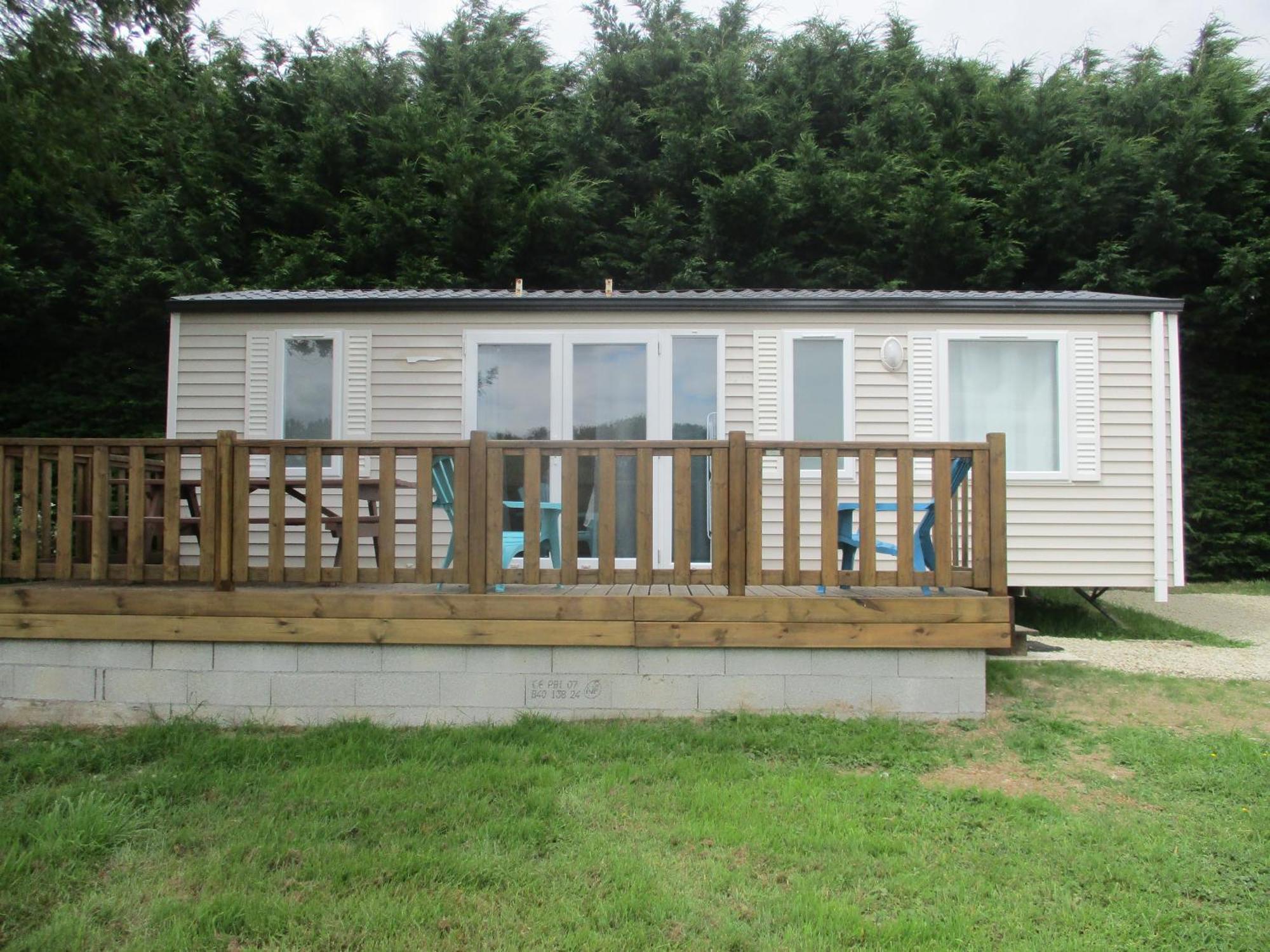 Les Mobile Home De Kerroyal Garlan Kültér fotó
